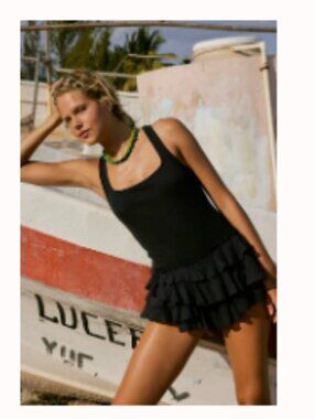 New Free People Beach Babe Romper